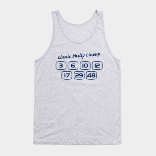 Classic Philly Lineup (variant) Tank Top